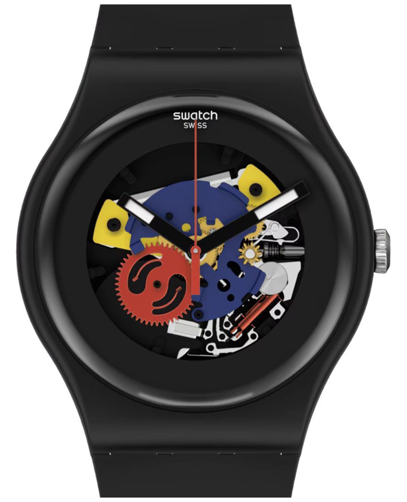 Swatch Swatch New Gent Biosourced Lacquered SO29B107 , наручные мужские часы фото под углом