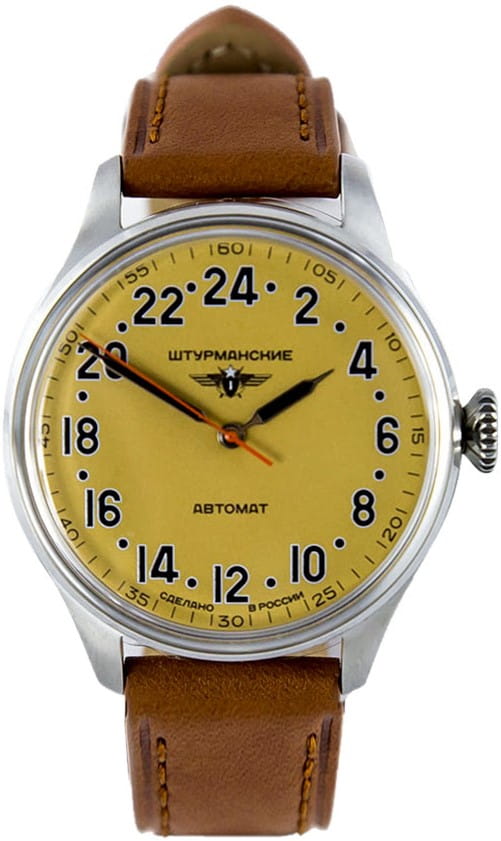 Штурманские Штурманские Арктика Наследие 2431/6821344, арктика россия мужские часы на браслете кожаный боковой вид