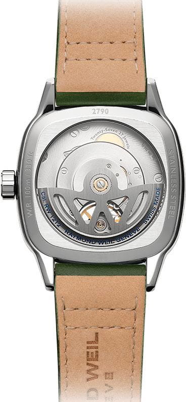 Raymond Weil Raymond Weil Freelancer 2790-STC-52051 мужские часы зеленый циферблат на запястье