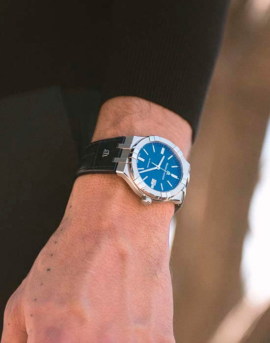 Maurice Lacroix Maurice Lacroix Aikon Automatic AI6008-SS001-330-1  — детали корпуса и кожаный