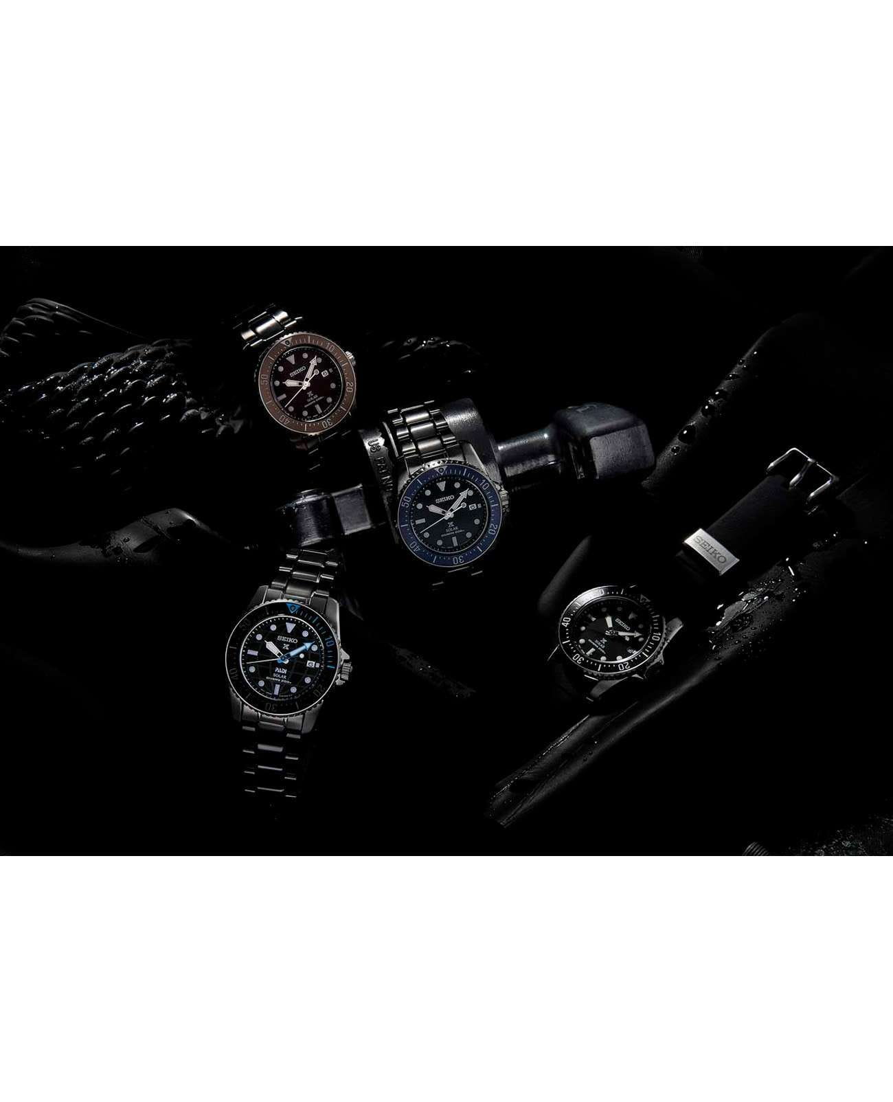 Seiko Seiko Prospex SNE569P1  — детали корпуса и нержавеющая сталь