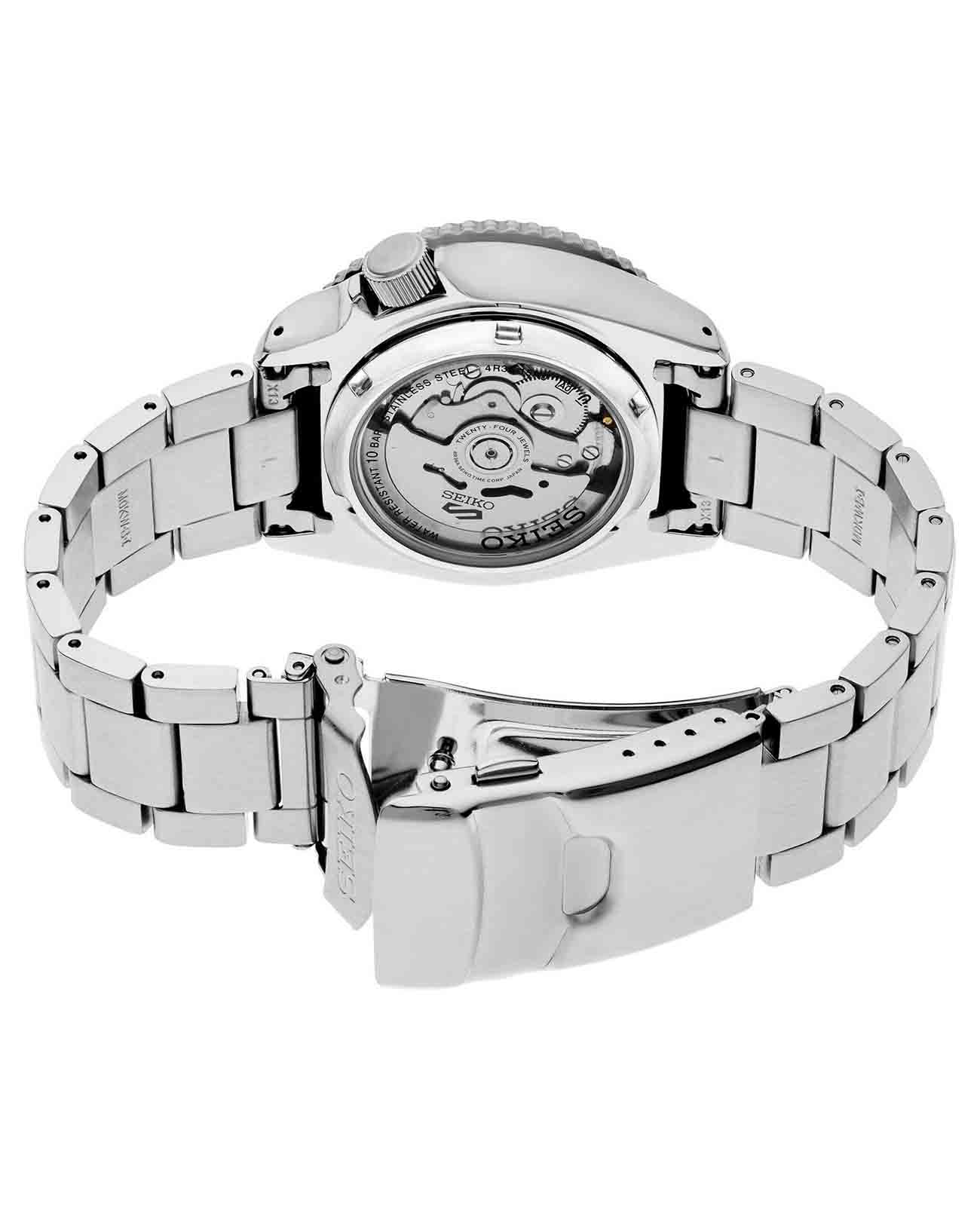 Seiko Seiko 5 Sports SRPK67K1  - задняя крышка сталь металл корпуса, япония часы