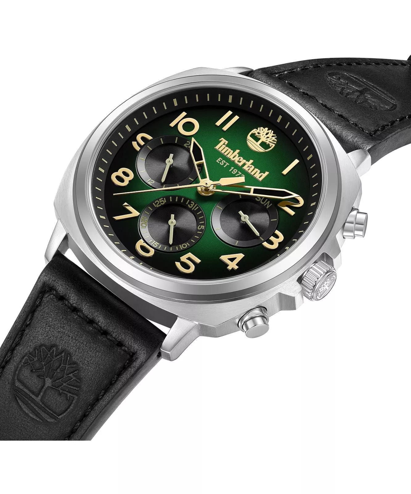 Timberland Timberland TDWGB0042008,  сша мужские часы на браслете кожаный боковой вид