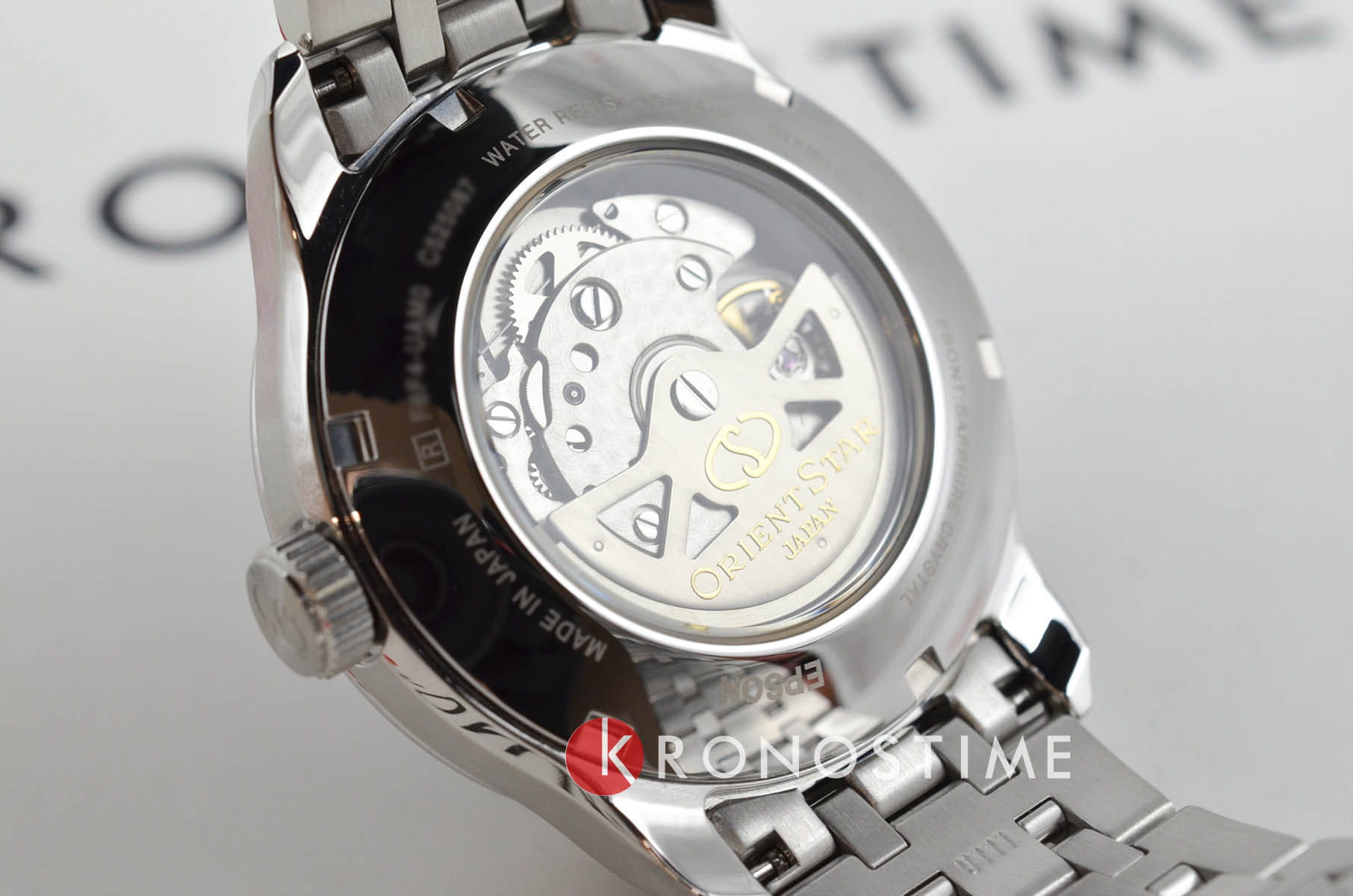 Orient Orient Star RE-AV0B03B (RK-AV0B03B)  - задняя крышка металл сталь корпуса, япония часы