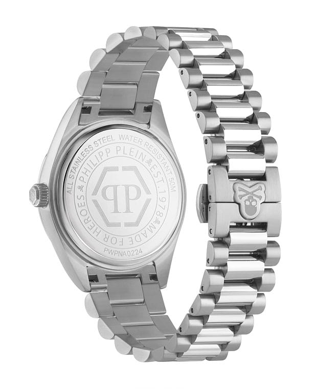 Philipp Plein Philipp Plein Date Superlative Gent PWPNA0224, the skull германия мужские часы на браслете нержавеющая сталь боковой вид