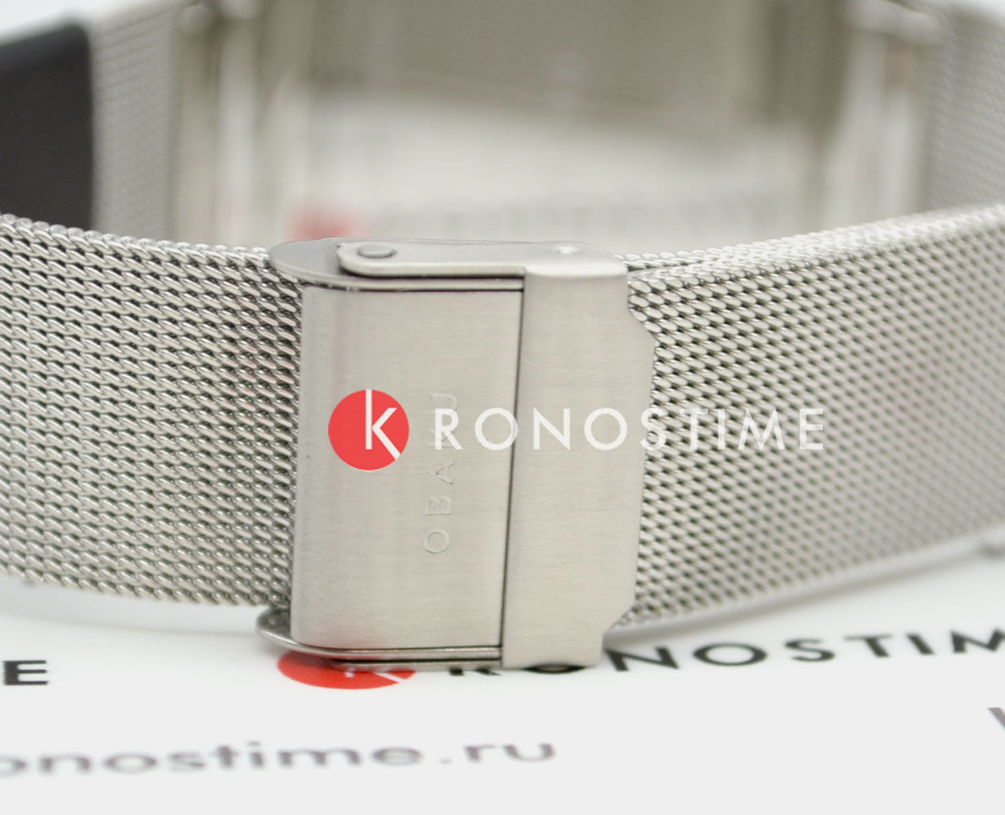 Obaku V267GXCBMC мужские часы застежка крупным планом