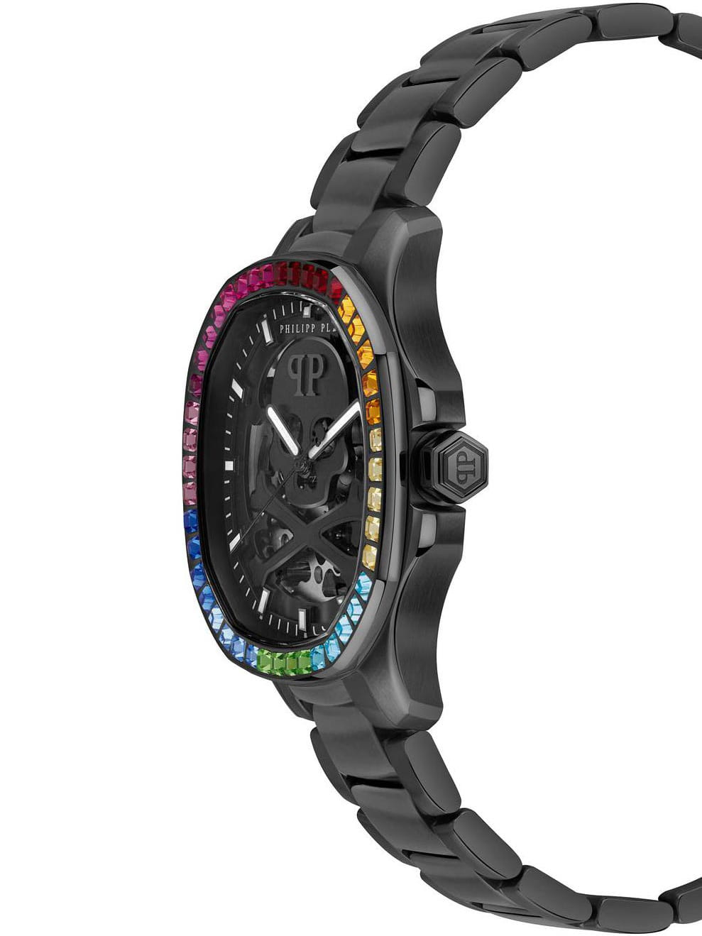 Philipp Plein Philipp Plein Plein Philipp PWRAA0823,  германия мужские часы на браслете нержавеющая сталь с ip-покрытием боковой вид