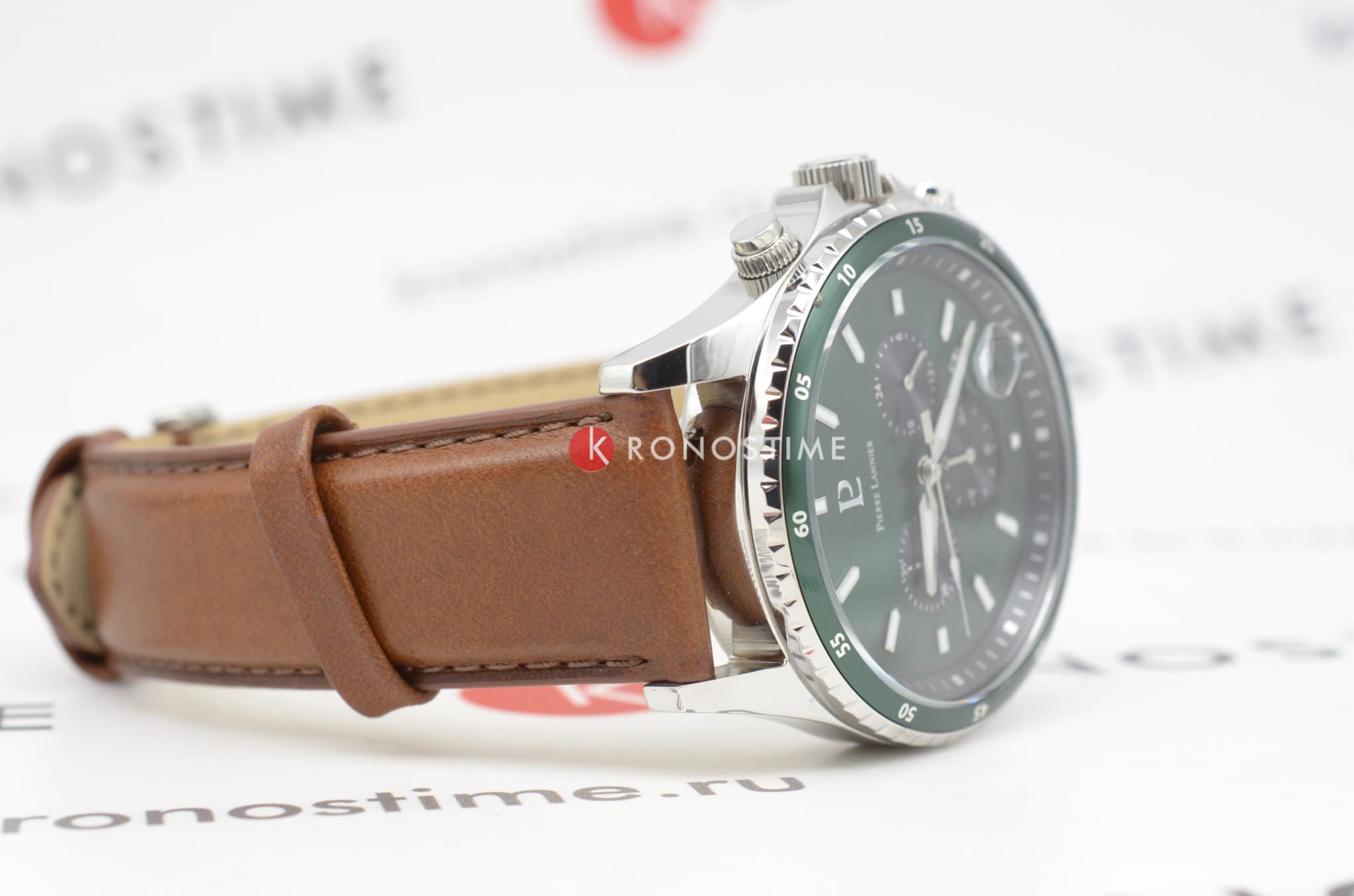 Pierre Lannier Pierre Lannier Cronos 227G164 мужские часы черный циферблат на запястье