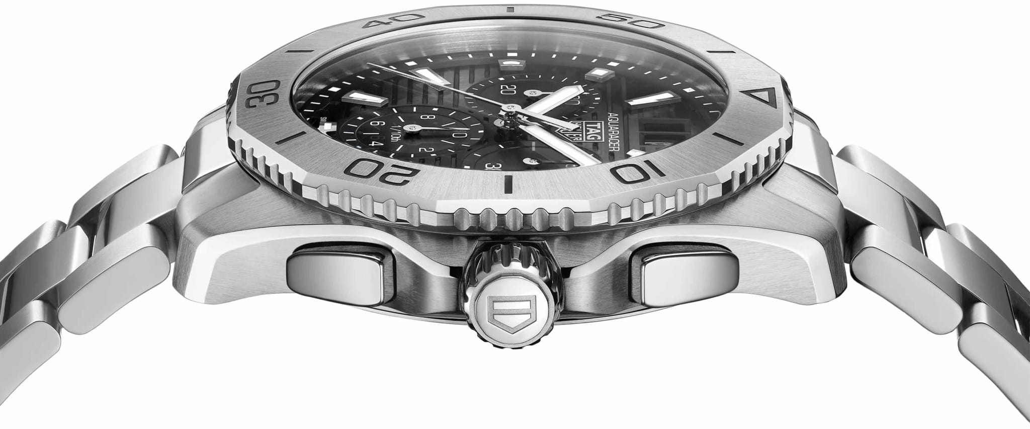 TAG Heuer TAG Heuer Aquaracer Professional 200 Date CBP1110.BA0627  - задняя крышка металл сталь корпуса, швейцария часы
