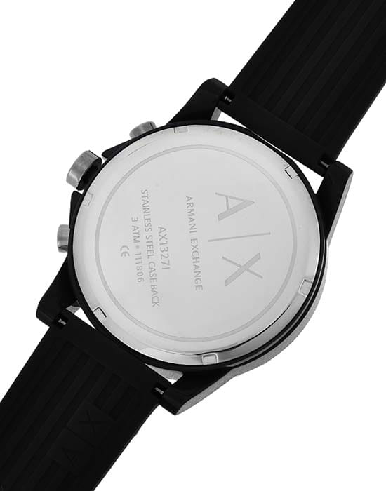 Armani Exchange Armani Exchange Cayde  AX1326 мужские часы черный циферблат на запястье