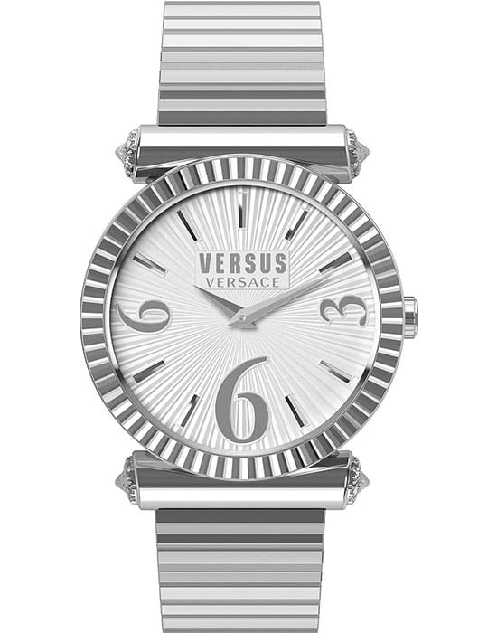 Versus Versace VSP1V0819  VSP1V0819 кварцевые женские часы белый циферблат, браслет нержавеющая сталь — вид спереди