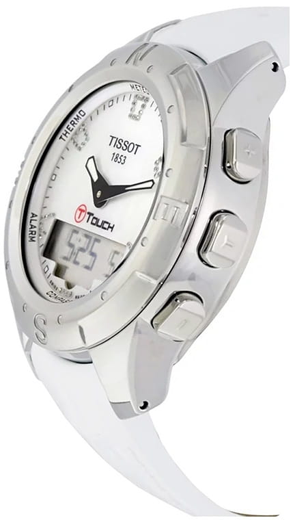 Оригинальные часы Tissot Tissot T-Touch II Titanium Lady T047.220.46.116.00 кварцевые калибр механизма eta e48.311 общий вид