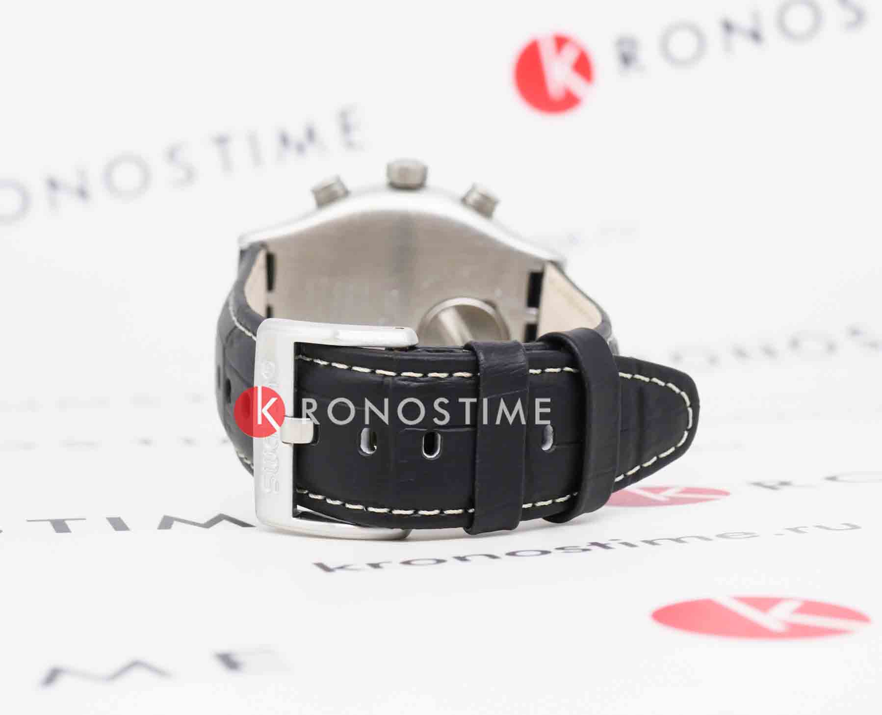 Swatch Swatch I New Chrono YVS495 мужские часы черный циферблат на запястье