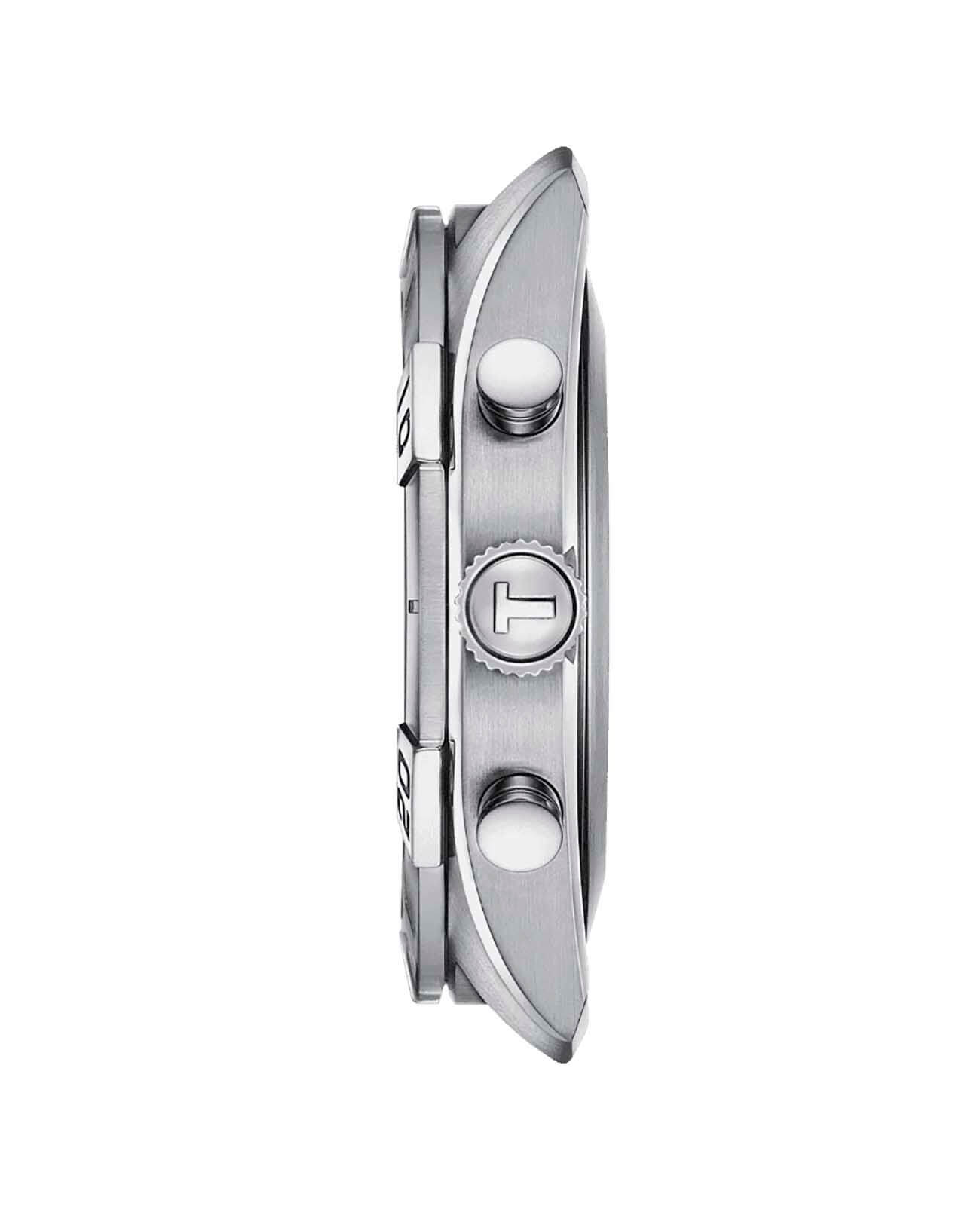 Tissot Tissot PR 100 Sport Gent Chronograph T101.617.11.041.00, t-classic швейцария мужские часы на браслете нержавеющая сталь боковой вид