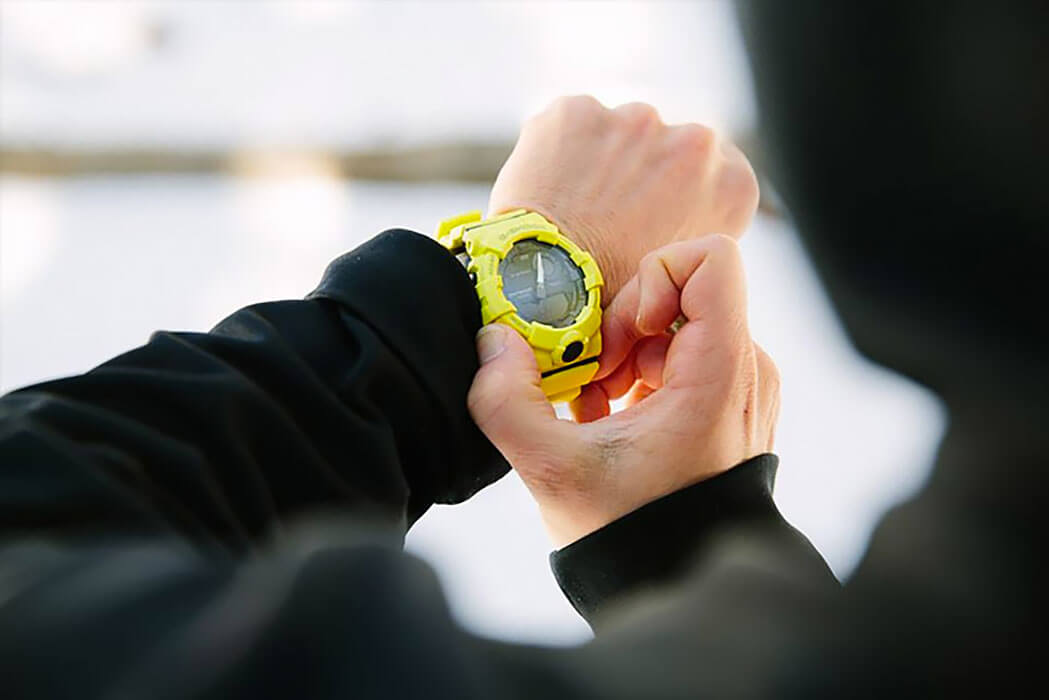 Casio Casio G-Shock GBA-800-9A G-SQUAD — детали корпуса и пластик