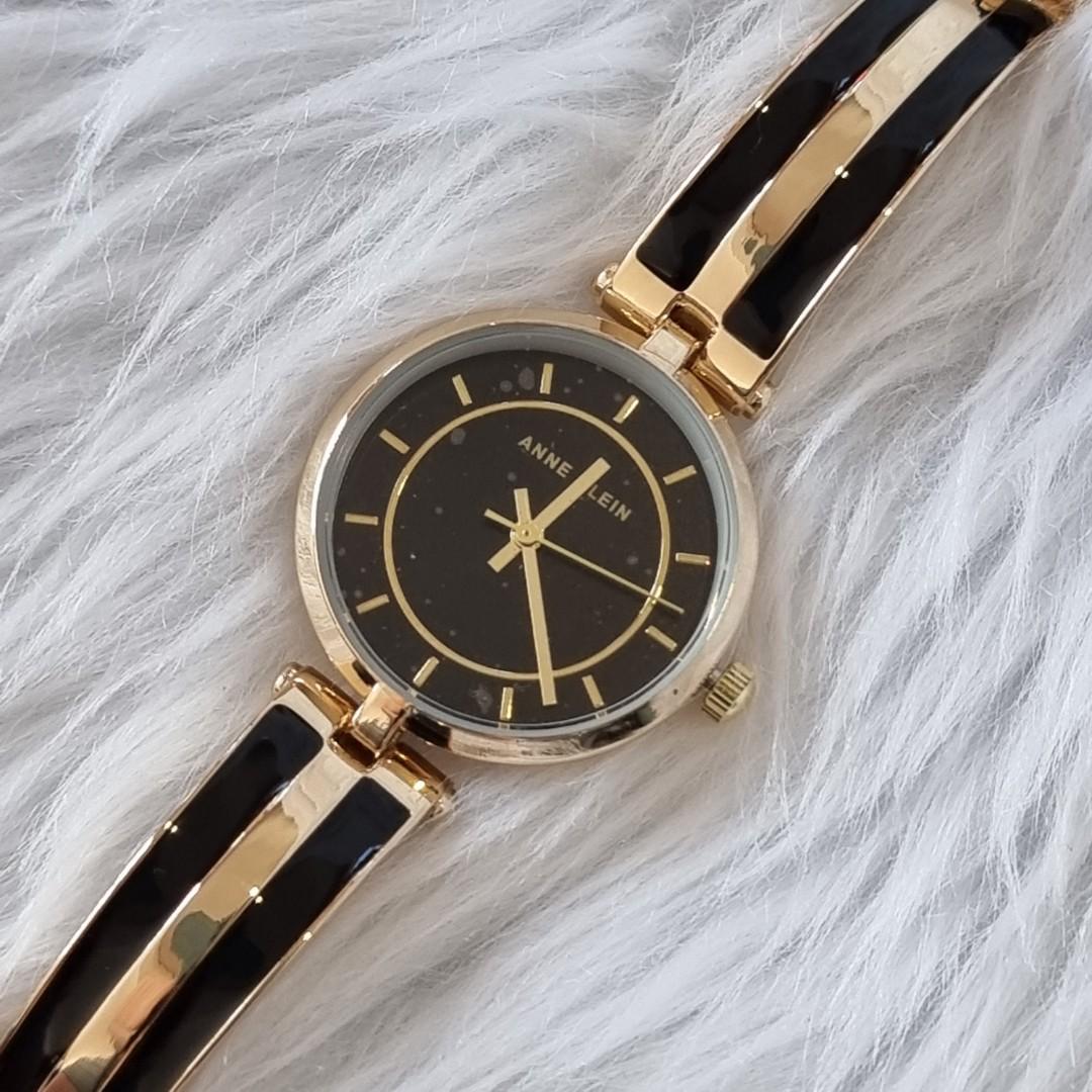 Anne Klein Anne Klein Trend 3916BKGB женские часы черный циферблат на запястье