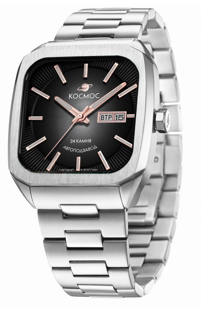 Космос Космос Марсоход K 213.10.35 , наручные мужские часы фото под углом