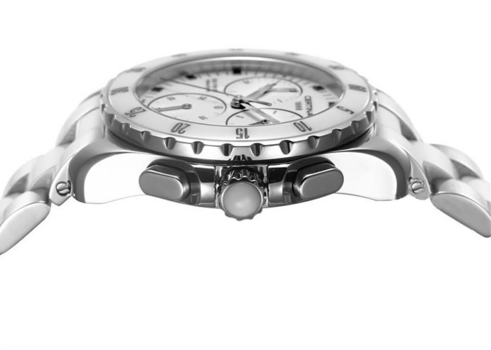 Certina Certina DS First Lady Ceramic C014.217.11.011.01 DS First, наручные женские часы фото под углом