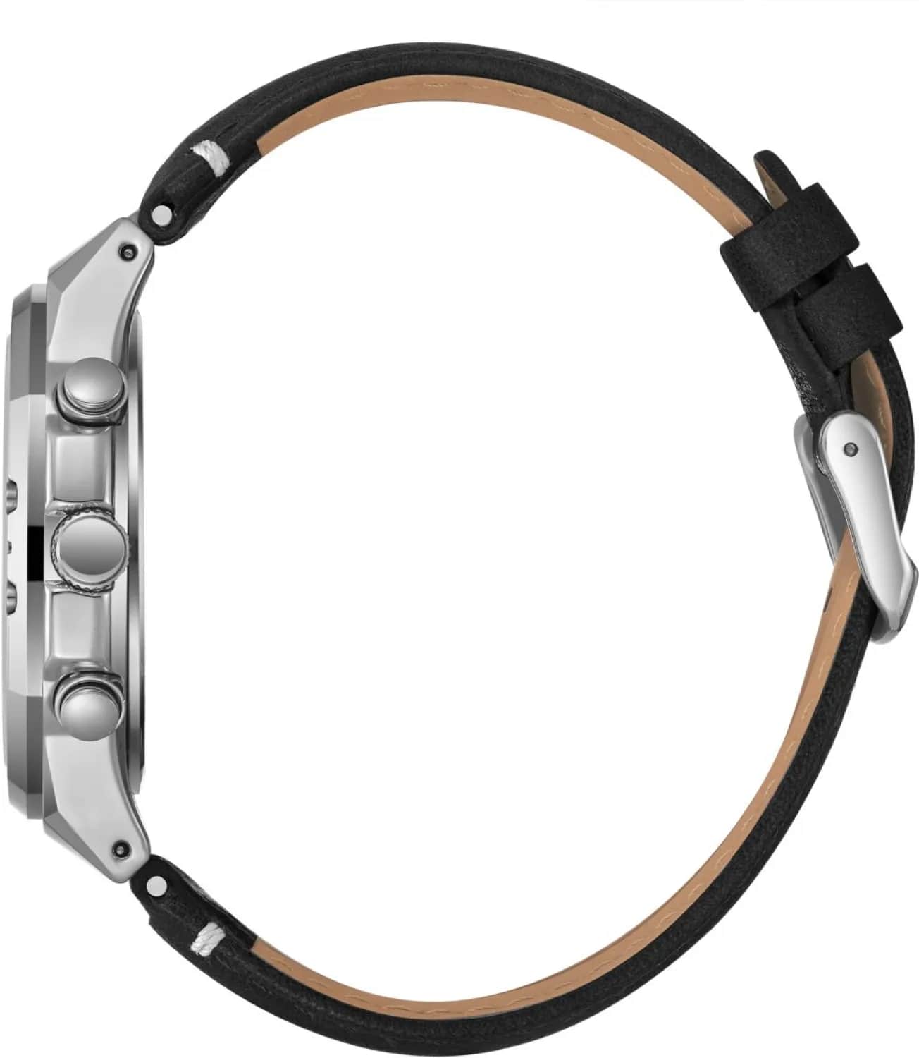 Lee Cooper Lee Cooper LC07992.351,  англия мужские часы на браслете кожаный боковой вид