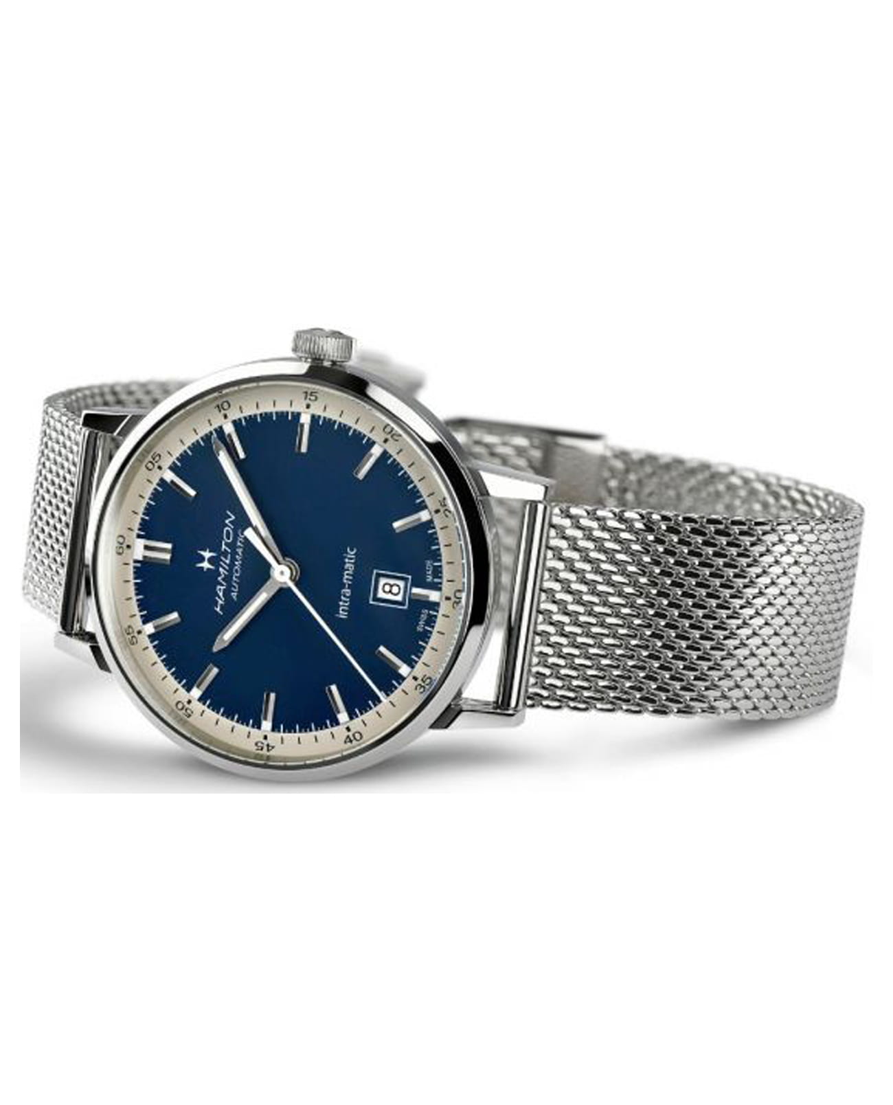 Hamilton Hamilton American Classic Intra-Matic Auto H38425140 мужские часы  циферблат на запястье