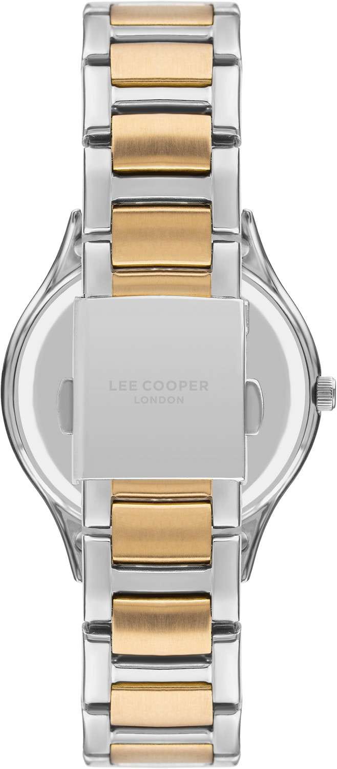 Lee Cooper Lee Cooper LC07460.260,  англия женские часы на браслете нержавеющая сталь с ip-покрытием боковой вид