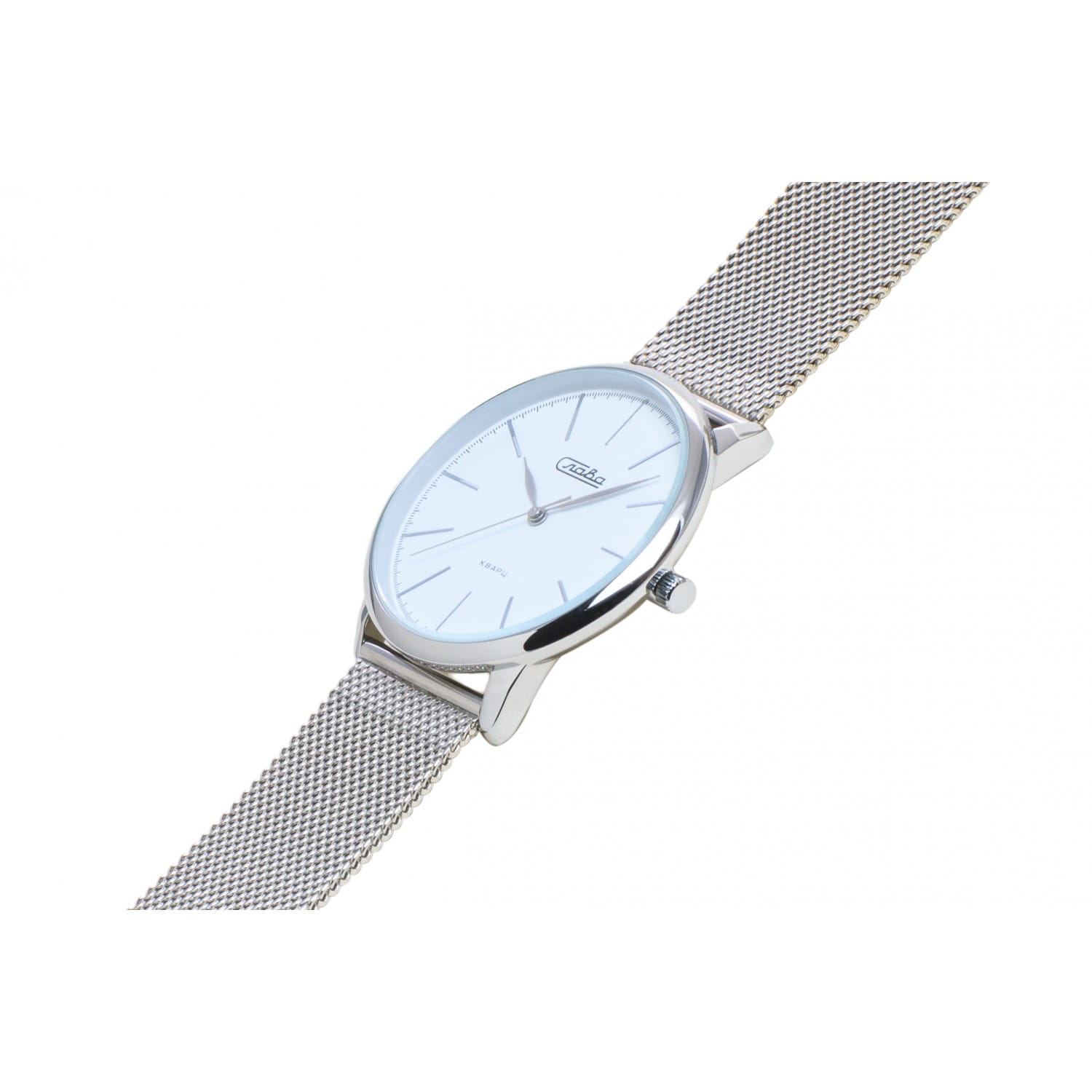 Слава 1721220/2035-100 мужские часы застежка крупным планом