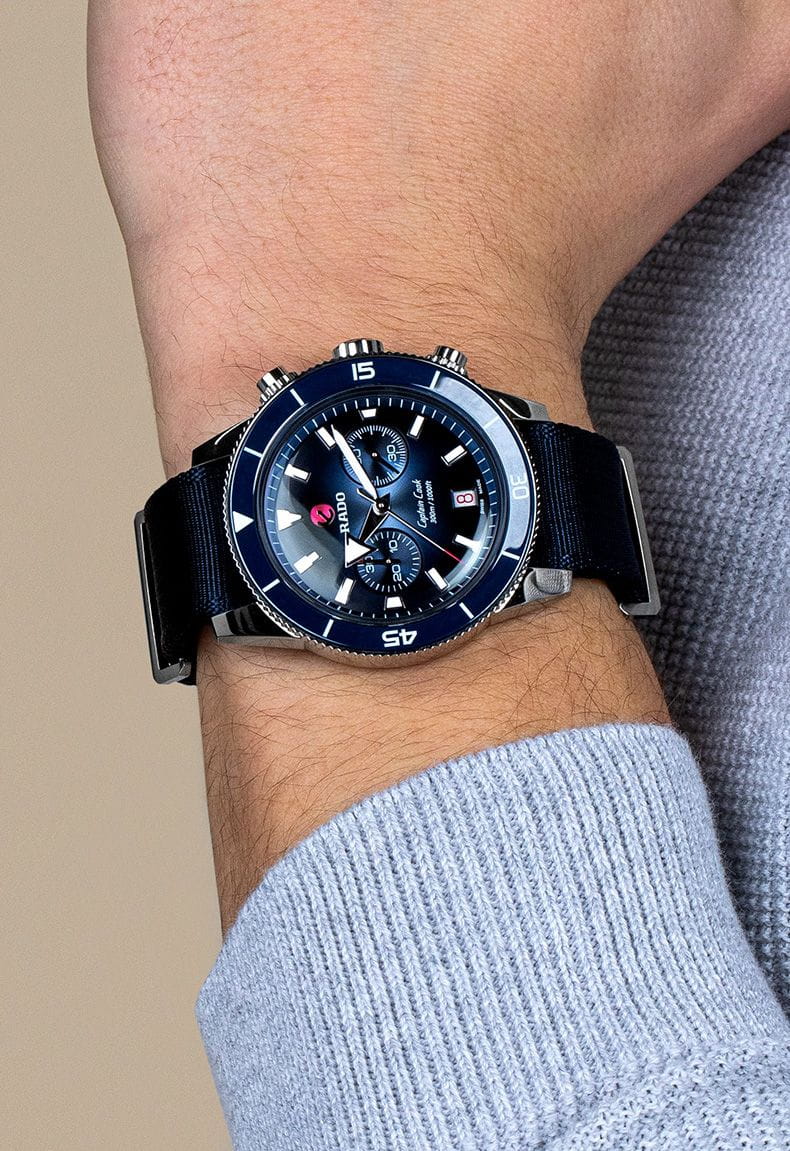 Rado Rado Captain Cook Automatic Chronograph R32145208 швейцария наручные мужские часы заводная головка с логотипом Rado