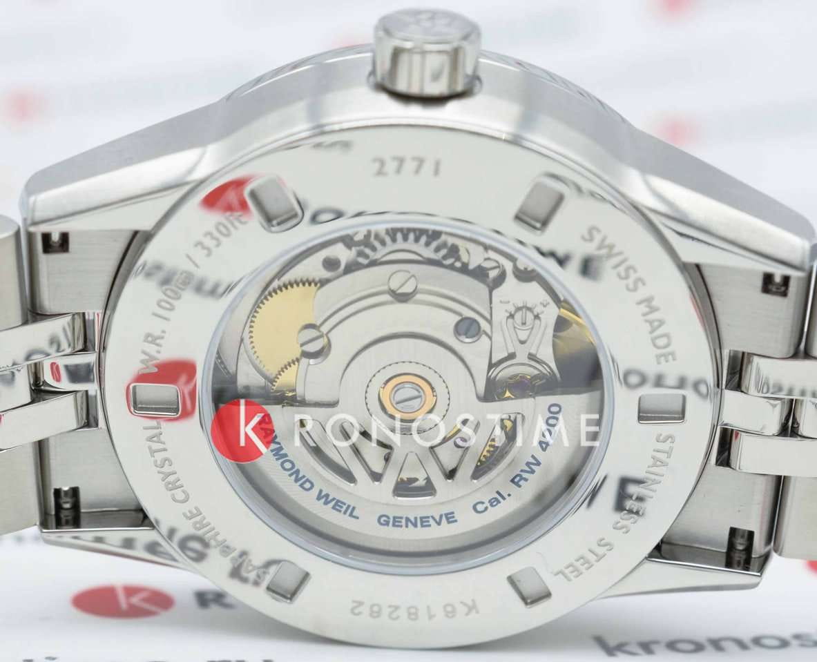 Raymond Weil 2771-ST-50051 мужские часы застежка крупным планом