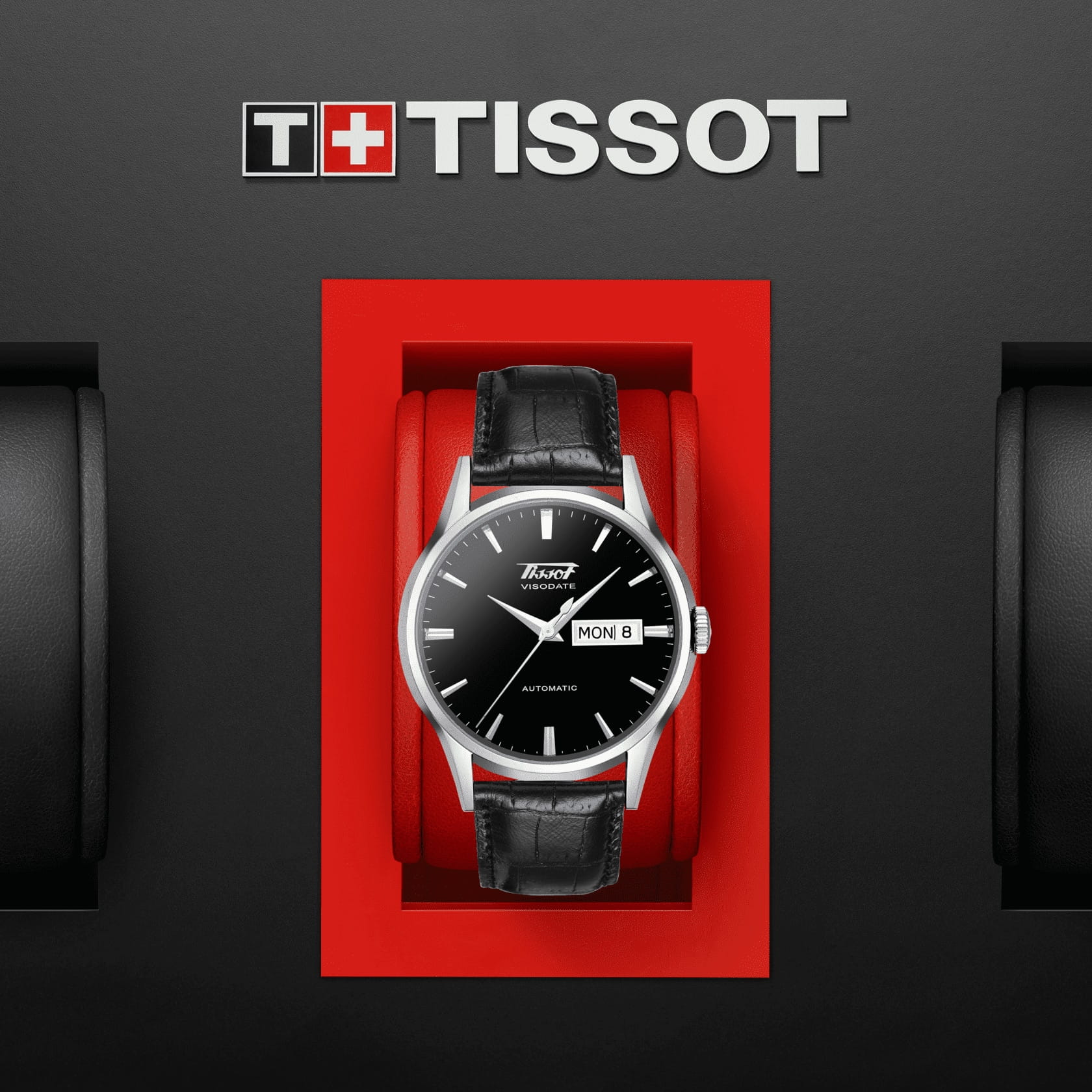 Оригинальные часы Tissot Tissot Heritage Visodate Automatic T019.430.16.051.01 механические калибр механизма eta 2836-2 общий вид