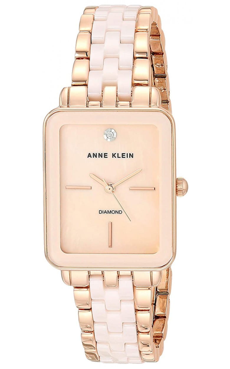 Anne Klein 3668LPRG женские часы застежка крупным планом