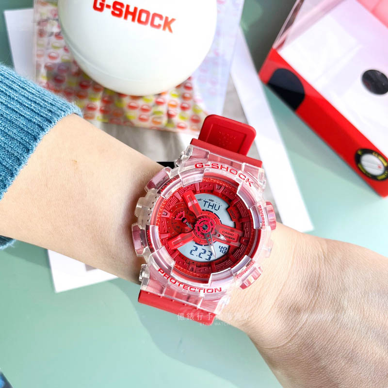 Casio Casio G-Shock GA-110GL-4ADR (GA-110GL-4A) GA-110, наручные мужские часы фото под углом