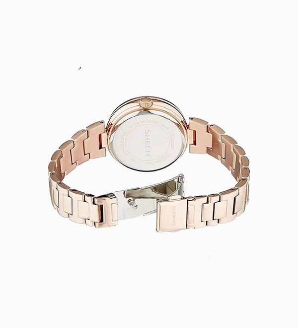 Casio Casio Sheen SHE-3069PG-2AUDF , наручные женские часы фото под углом