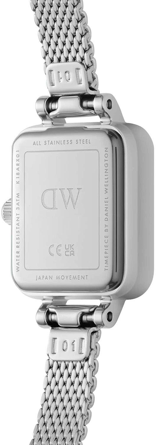 Daniel Wellington Daniel Wellington Quadro Mini Sterling DW00100726 , наручные женские часы фото под углом
