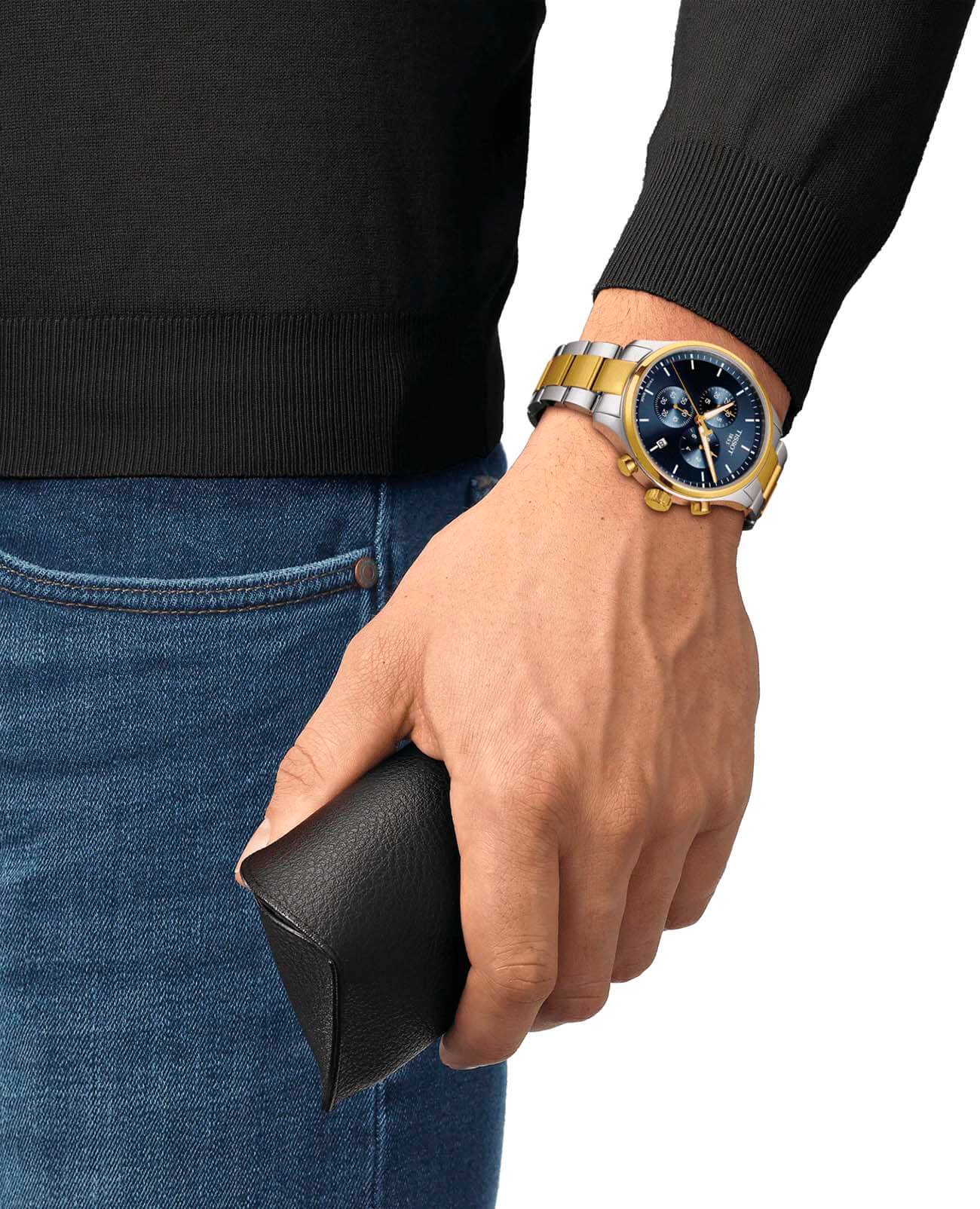 Tissot Tissot Chrono XL Classic T116.617.22.041.00 Chrono XL, наручные мужские часы фото под углом