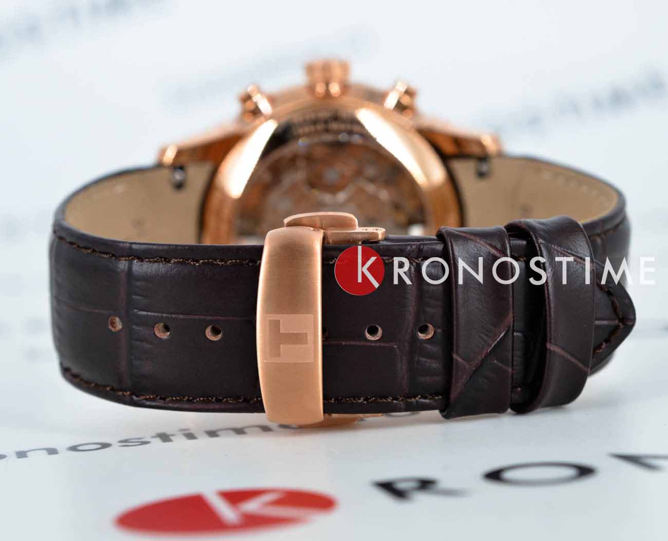Оригинальные часы Tissot Tissot Chemin des Tourelles Automatic Chronograph T139.462.36.298.00 механические калибр механизма valjoux a05.231 общий вид