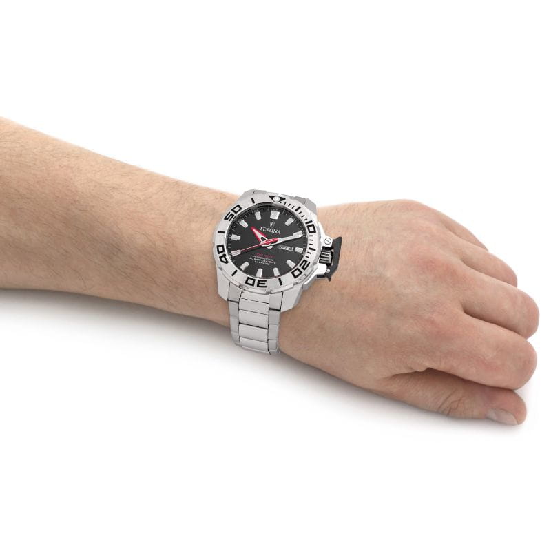 Festina Festina The Originals F20665/4 мужские часы черный циферблат на запястье