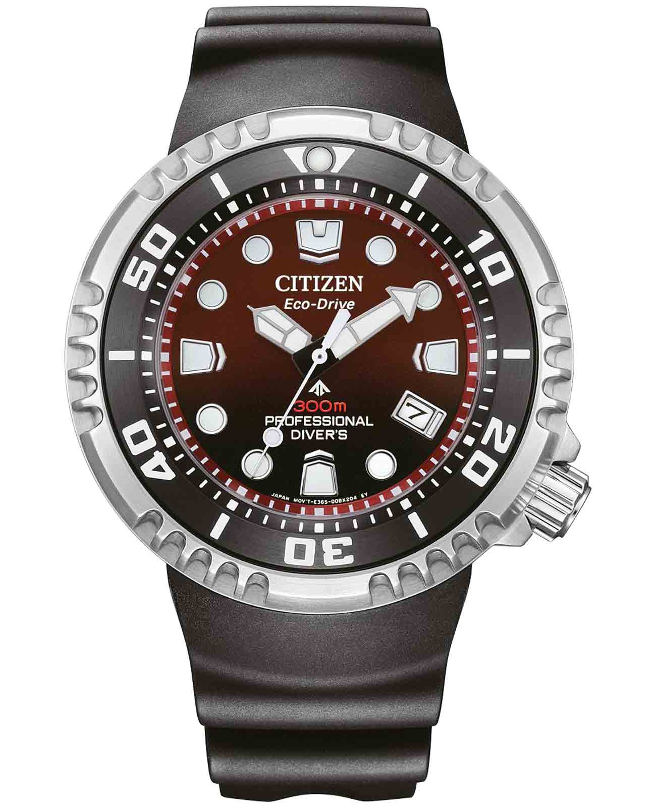 Citizen Citizen Promaster BN1024-01Z  BN1024-01Z кварцевые мужские часы  циферблат, браслет каучук — вид спереди