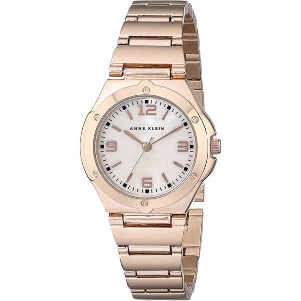 Anne Klein Anne Klein Classic  8654RMRG  8654RMRG кварцевые женские часы перламутровый циферблат, браслет  — вид спереди