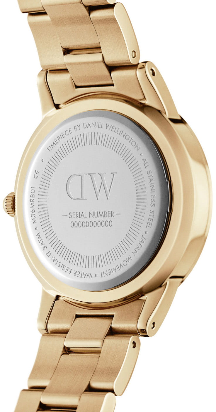 Оригинальные часы Daniel Wellington Daniel Wellington Iconic Link Emerald DW00100553 кварцевые калибр механизма  общий вид