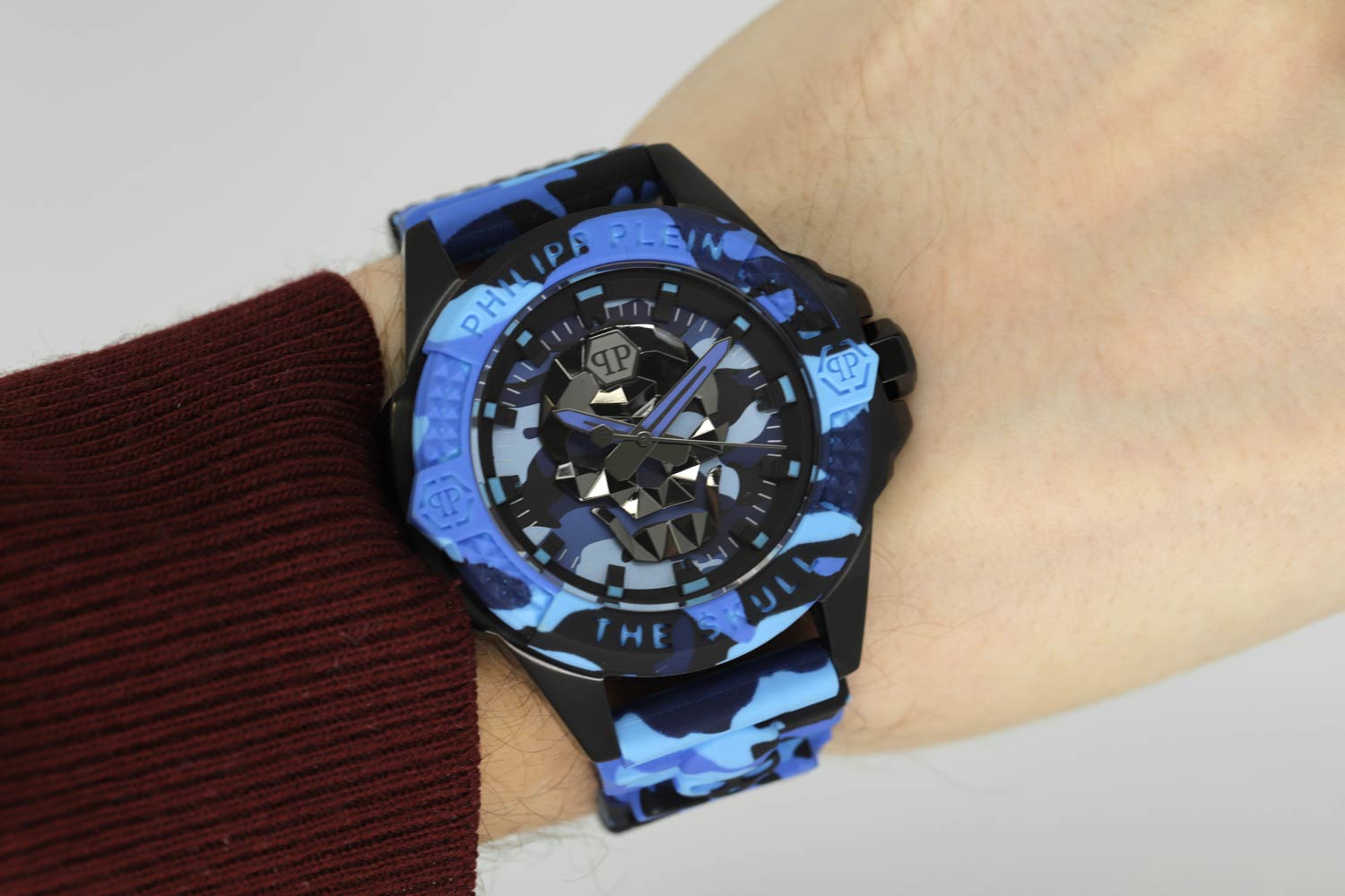 Philipp Plein Philipp Plein The Skull PWAAA1021 , наручные мужские часы фото под углом