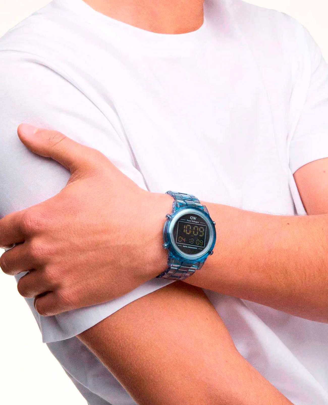 Daniel Wellington Daniel Wellington Retro Digital DW00100770 мужские часы  циферблат на запястье