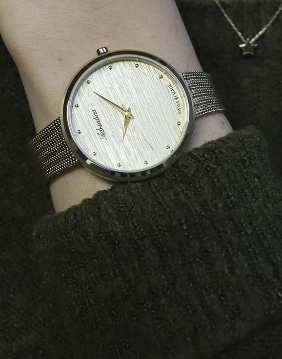 Оригинальные часы Adriatica Adriatica A3716.1141Q кварцевые калибр механизма ronda 763 общий вид