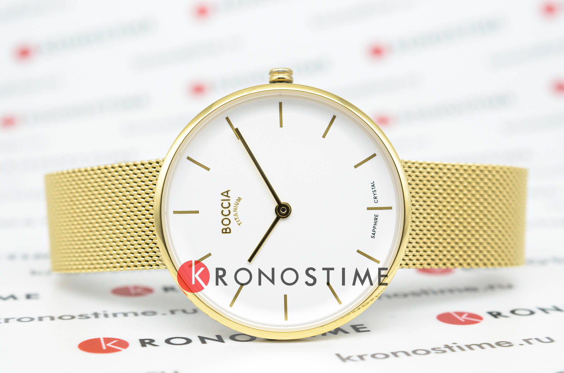 Boccia Titanium Boccia Titanium 3327-10 , наручные женские часы фото под углом