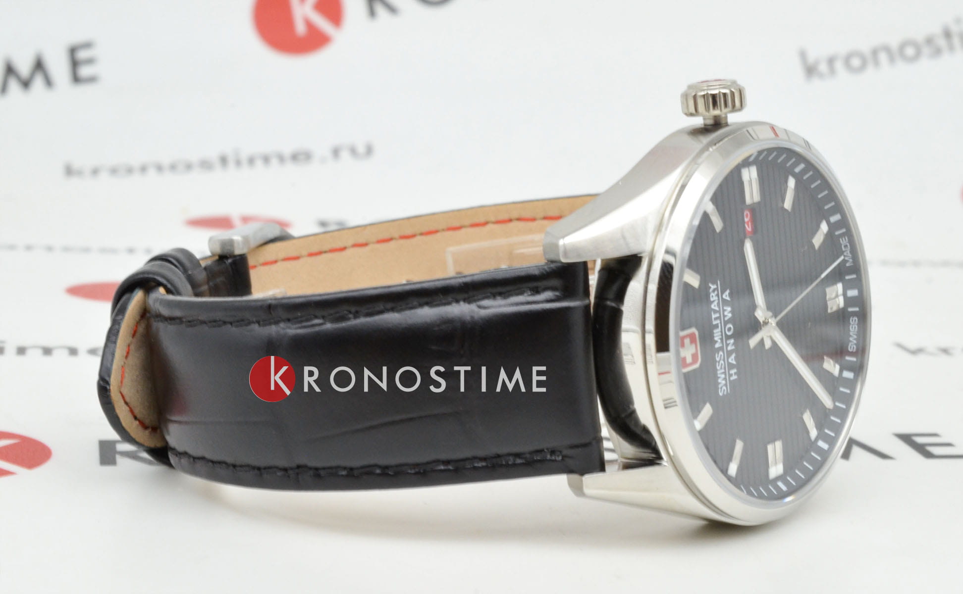 Swiss Military Hanowa Swiss Military Hanowa Roadrunner SMWGB2200104 мужские часы черный циферблат на запястье