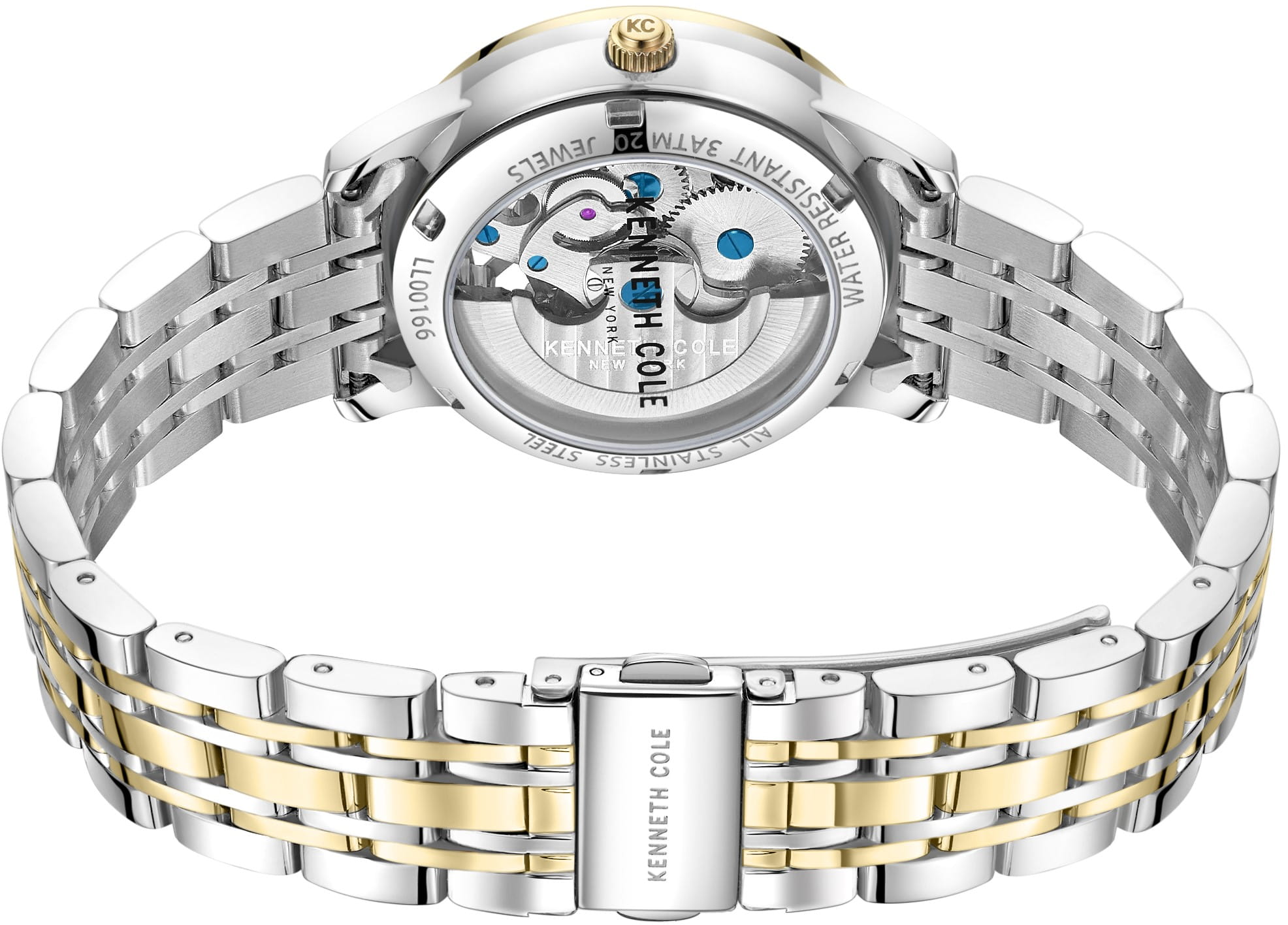 Kenneth Cole Kenneth Cole New York KCWLL0016603,  сша женские часы на браслете сталь c pvd покрытием боковой вид