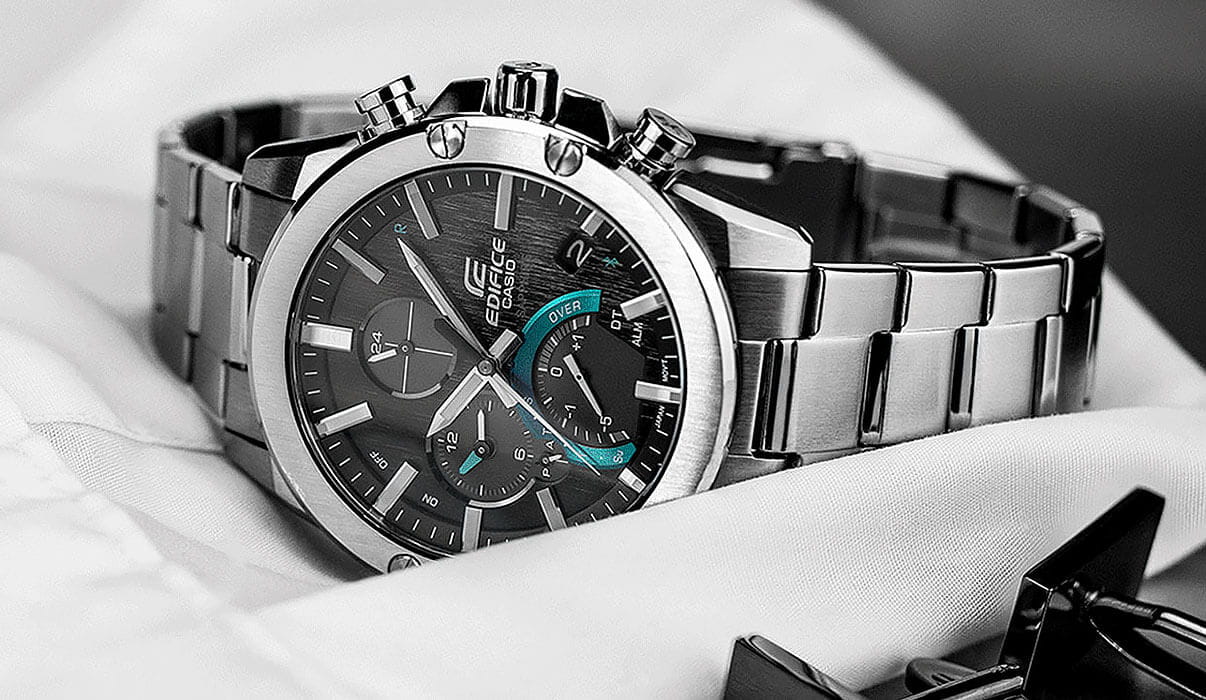 Casio Casio Edifice EQB-1000D-1A кварцевые часы с аксессуарами мужские часы модель EQB-1000D-1A