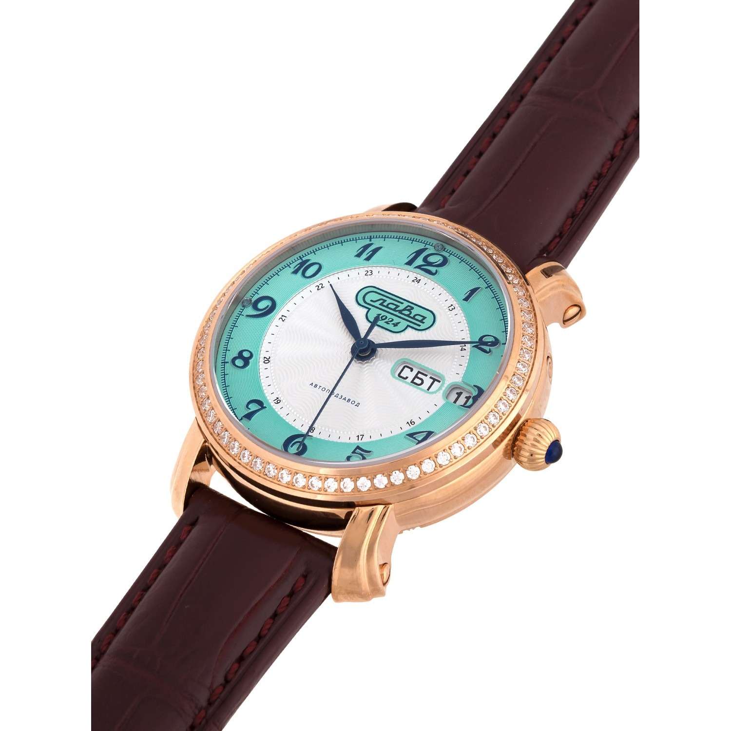 Слава Слава Слава России 7443617/300-2427-68  - задняя крышка металл сталь корпуса, россия часы