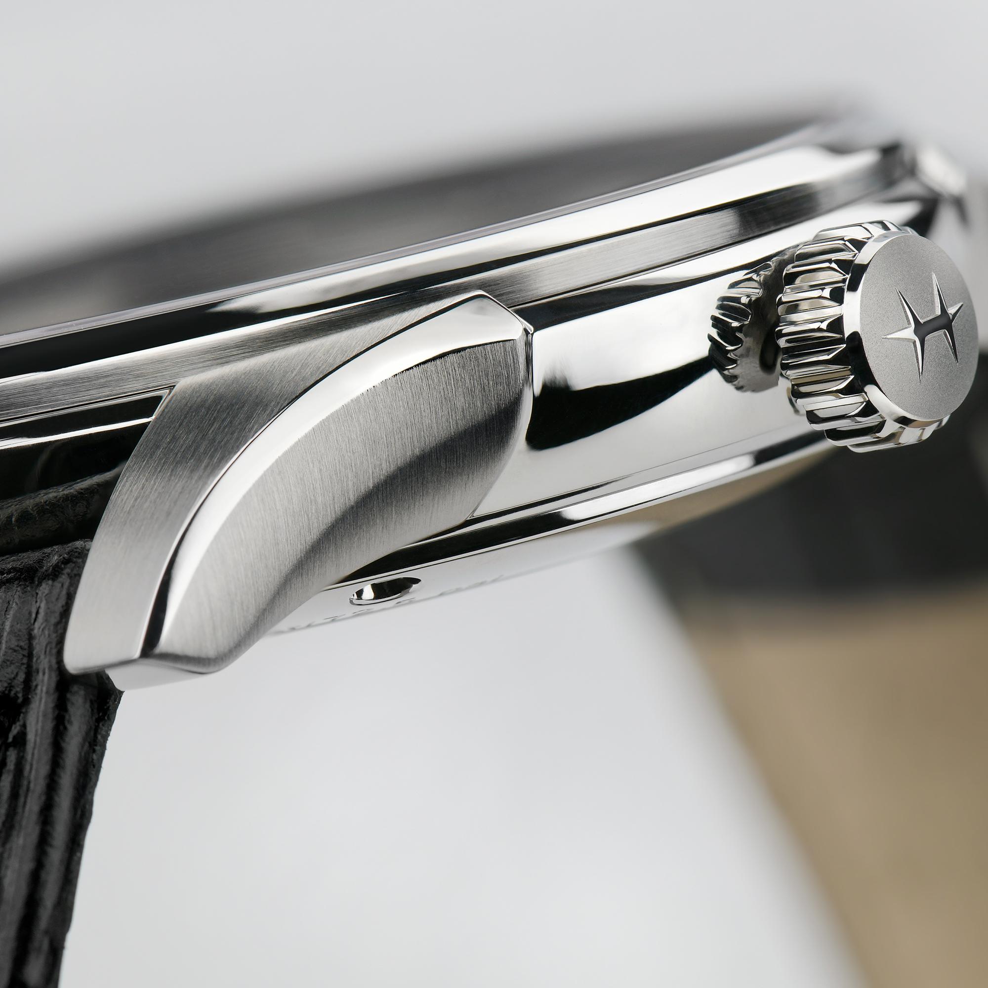 Hamilton Hamilton Jazzmaster Auto H42535730 мужские часы черный циферблат на запястье