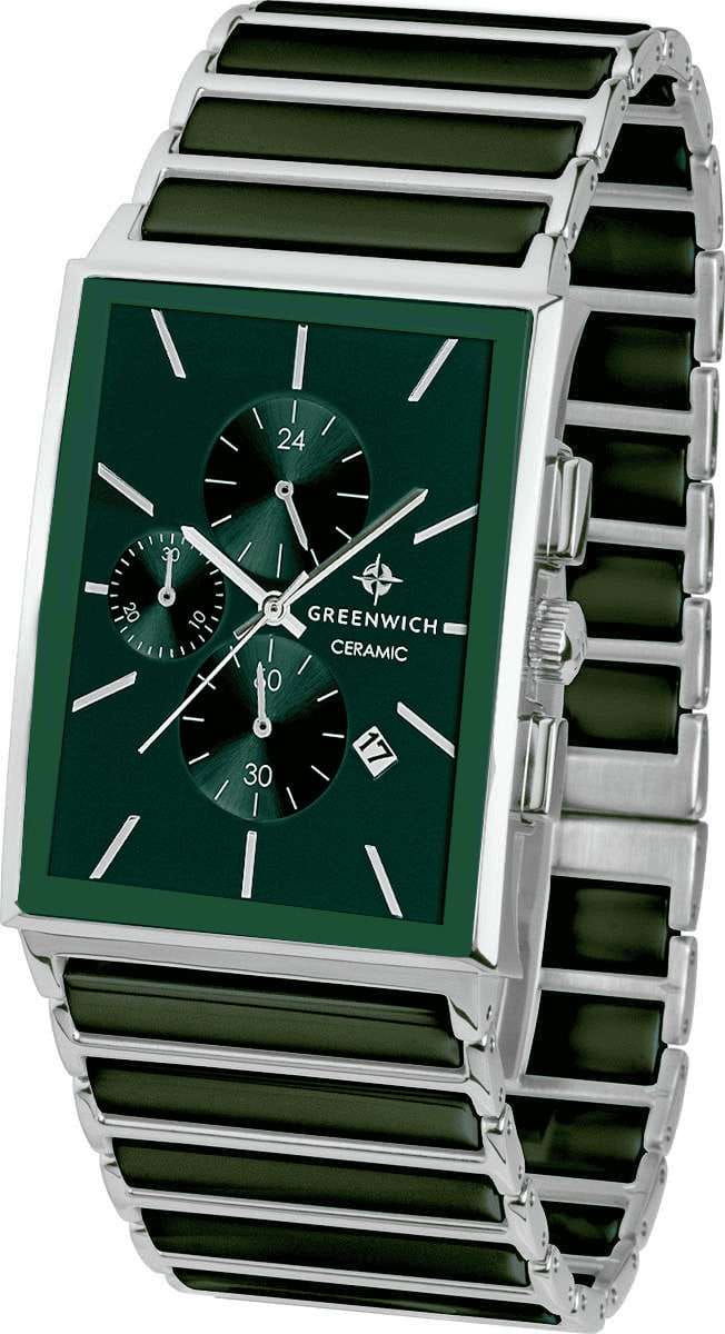 Greenwich Greenwich Chronos GW 533.10.38 , наручные мужские часы фото под углом