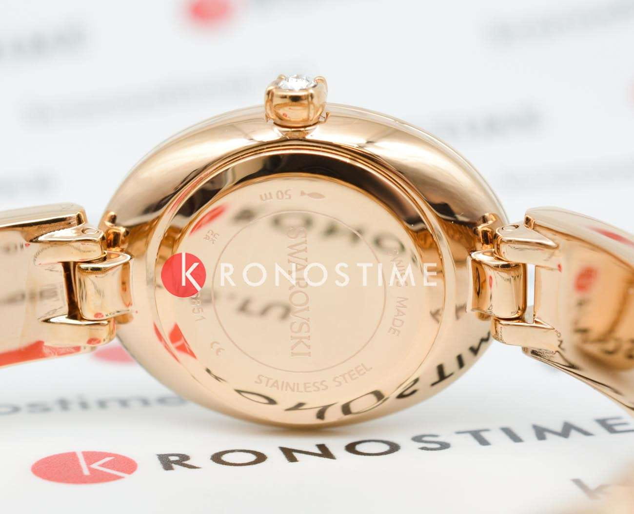 Оригинальные часы Swarovski Swarovski Crystal Rock Oval 5656851 кварцевые калибр механизма  общий вид